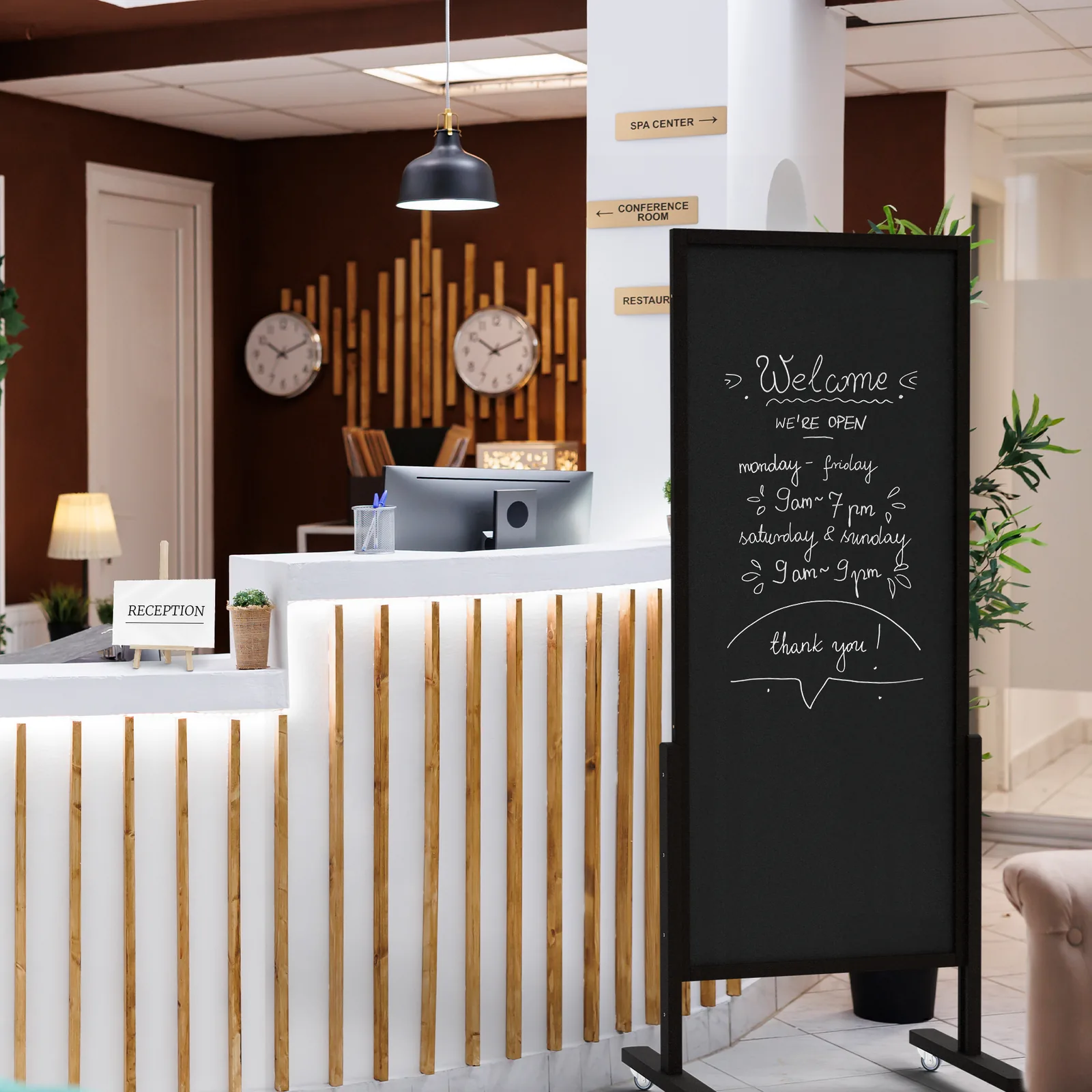 Recepcja hotelu